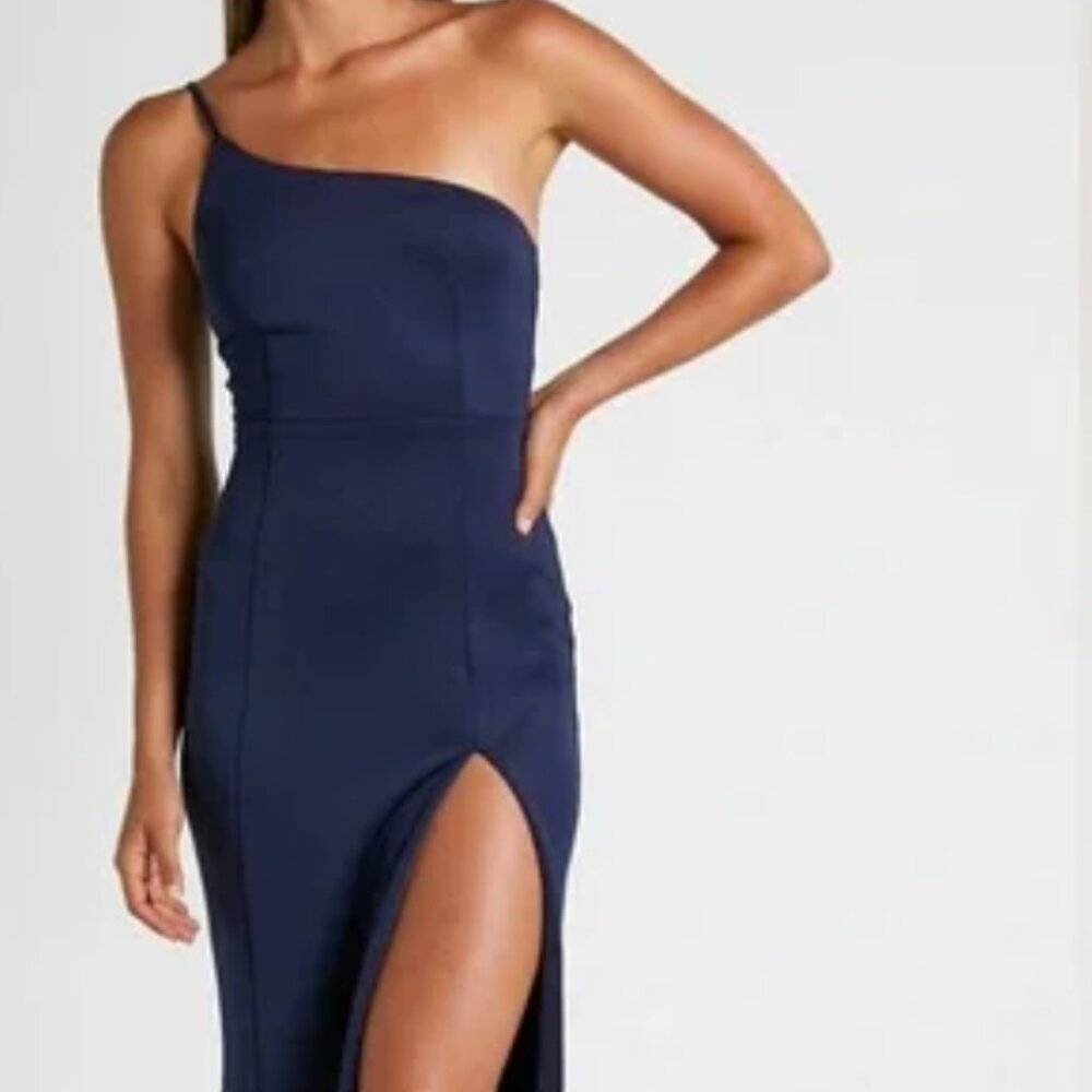 NWT Showpo No Ones Fault Dress in Navy